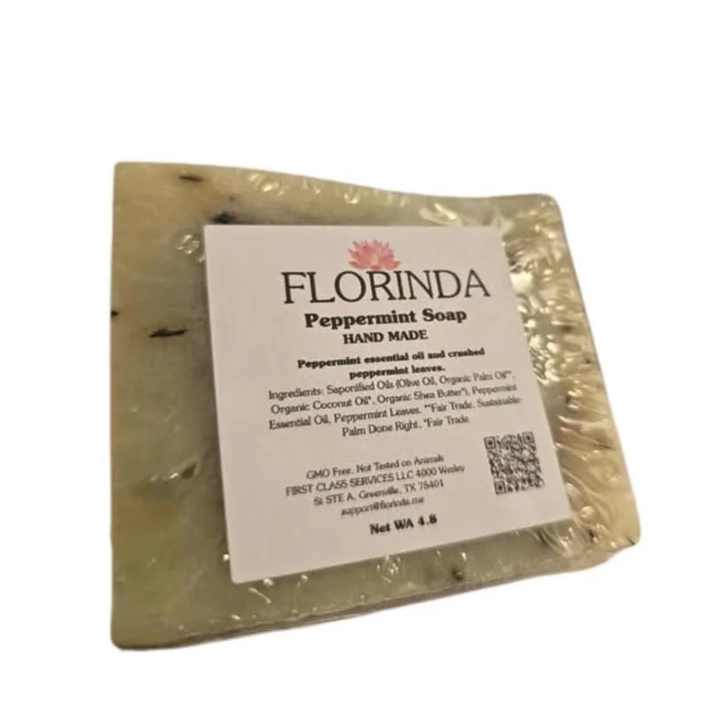 Florinda Beauty Pure Peppermint Leaf Handmade Soap - Picture 5 of 10